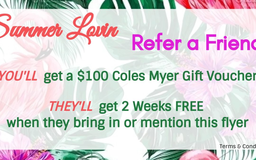 Refer a Friend and Earn $100!